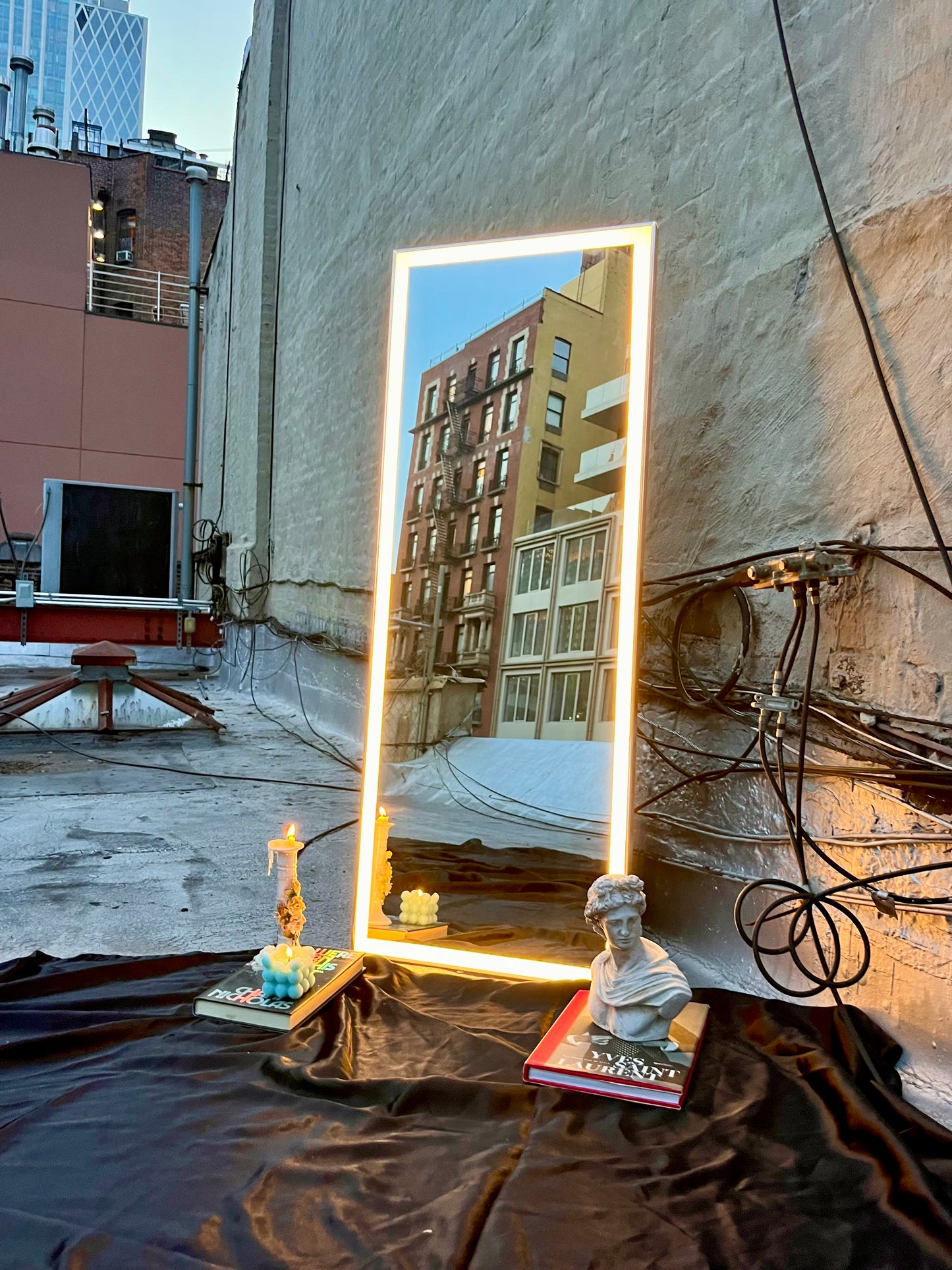 Full Length Lighted Mirror